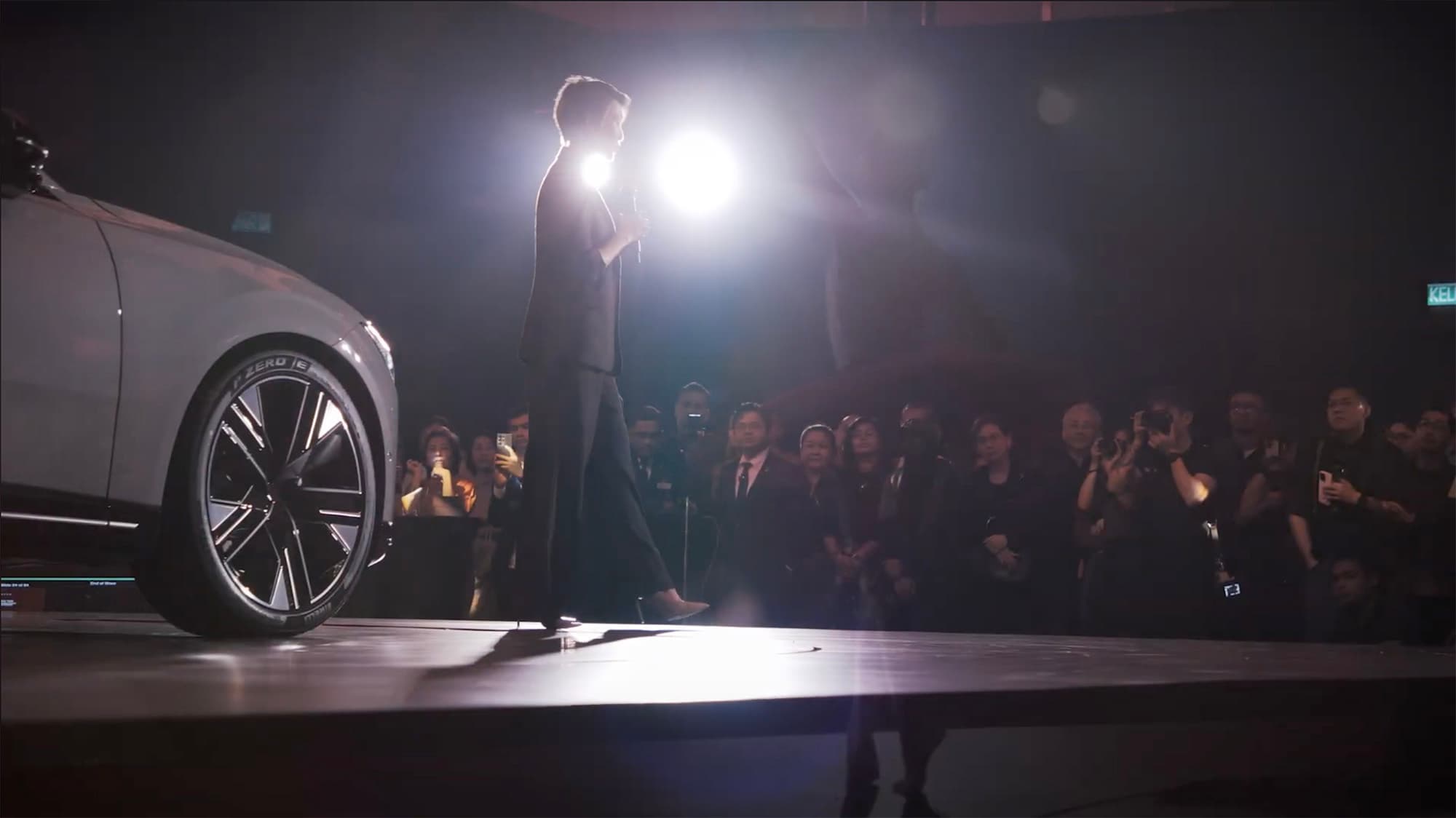 The Volvo ES90 launch video thumbnail