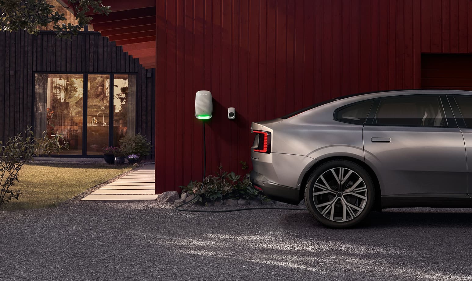 Home charging made simple with the Volvo wallbox